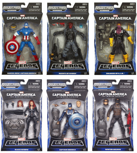 marvel legends winter soldier captain america