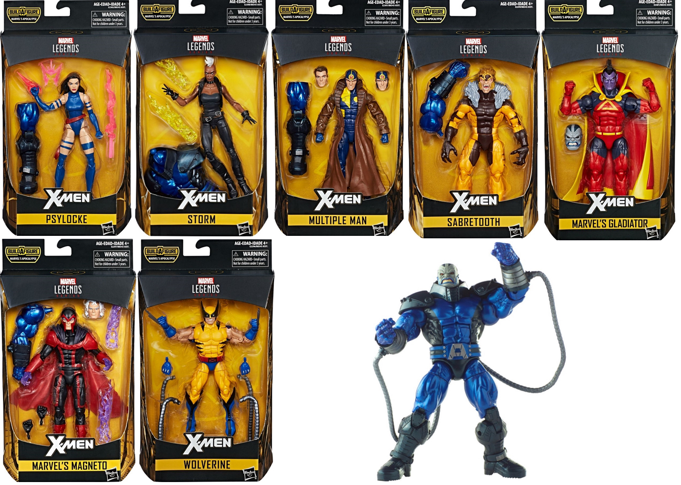 marvel legends x men dpci