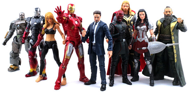 marvel legends 10th anniversary tony stark