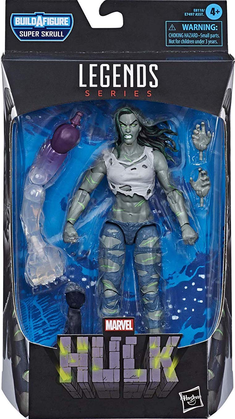 Marvel Legends She Hulk Fantastic Four Super Skrull BAF Free Shipping 