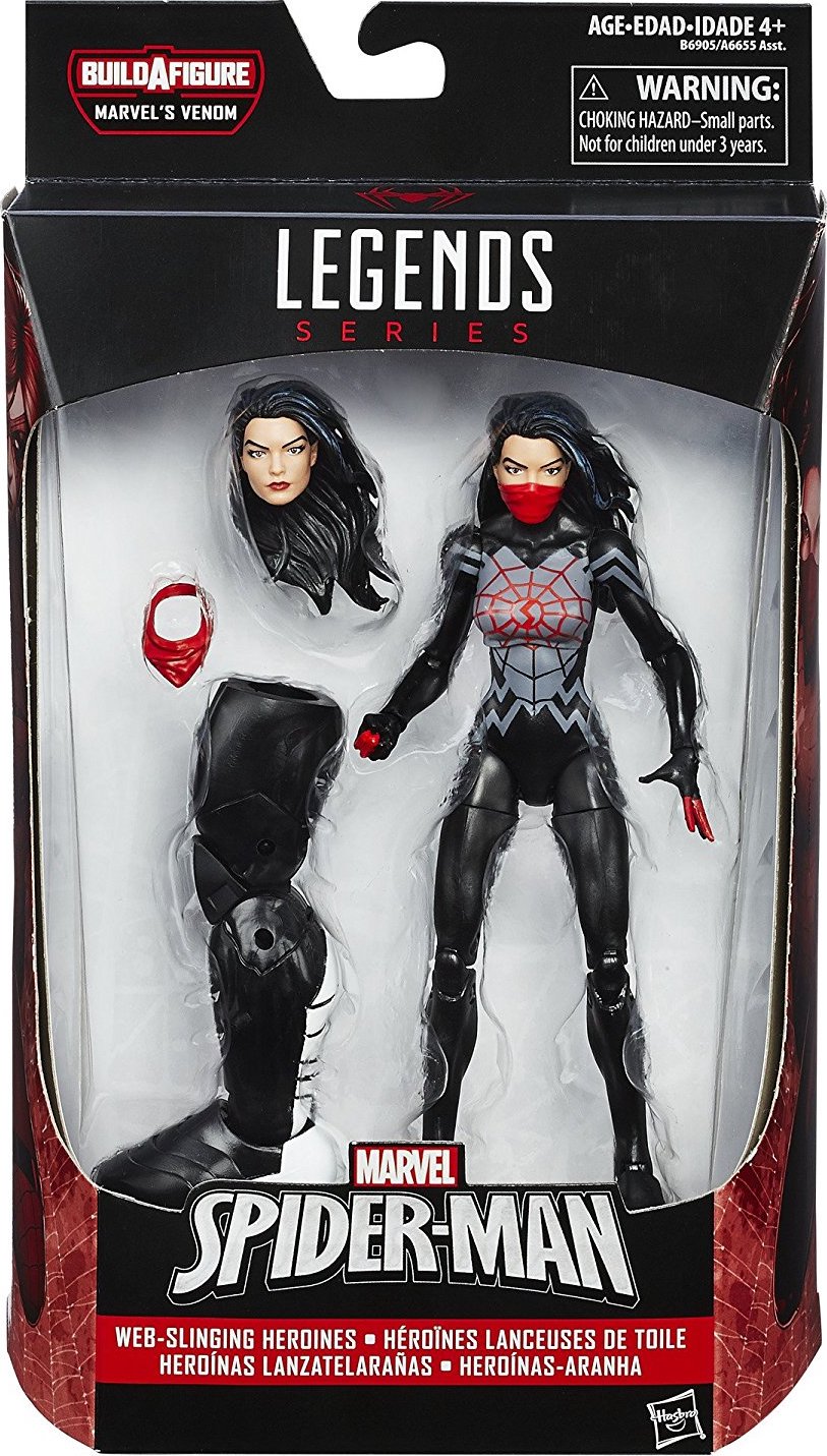 silk marvel legends