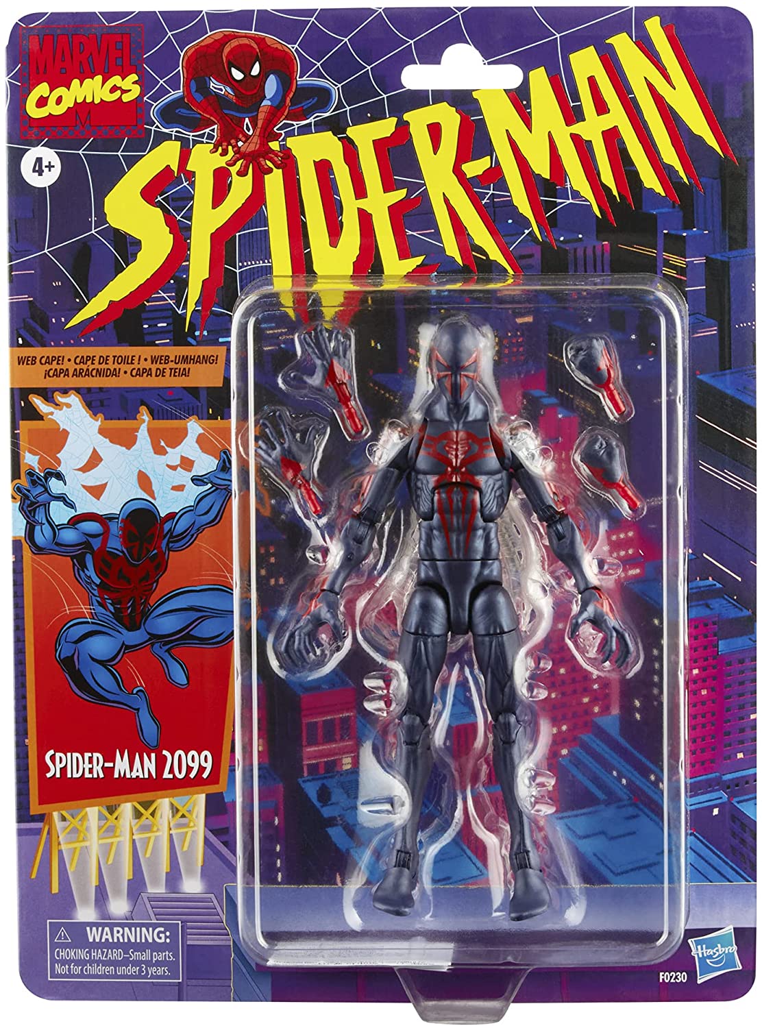 spiderman 2099 marvel legends retro