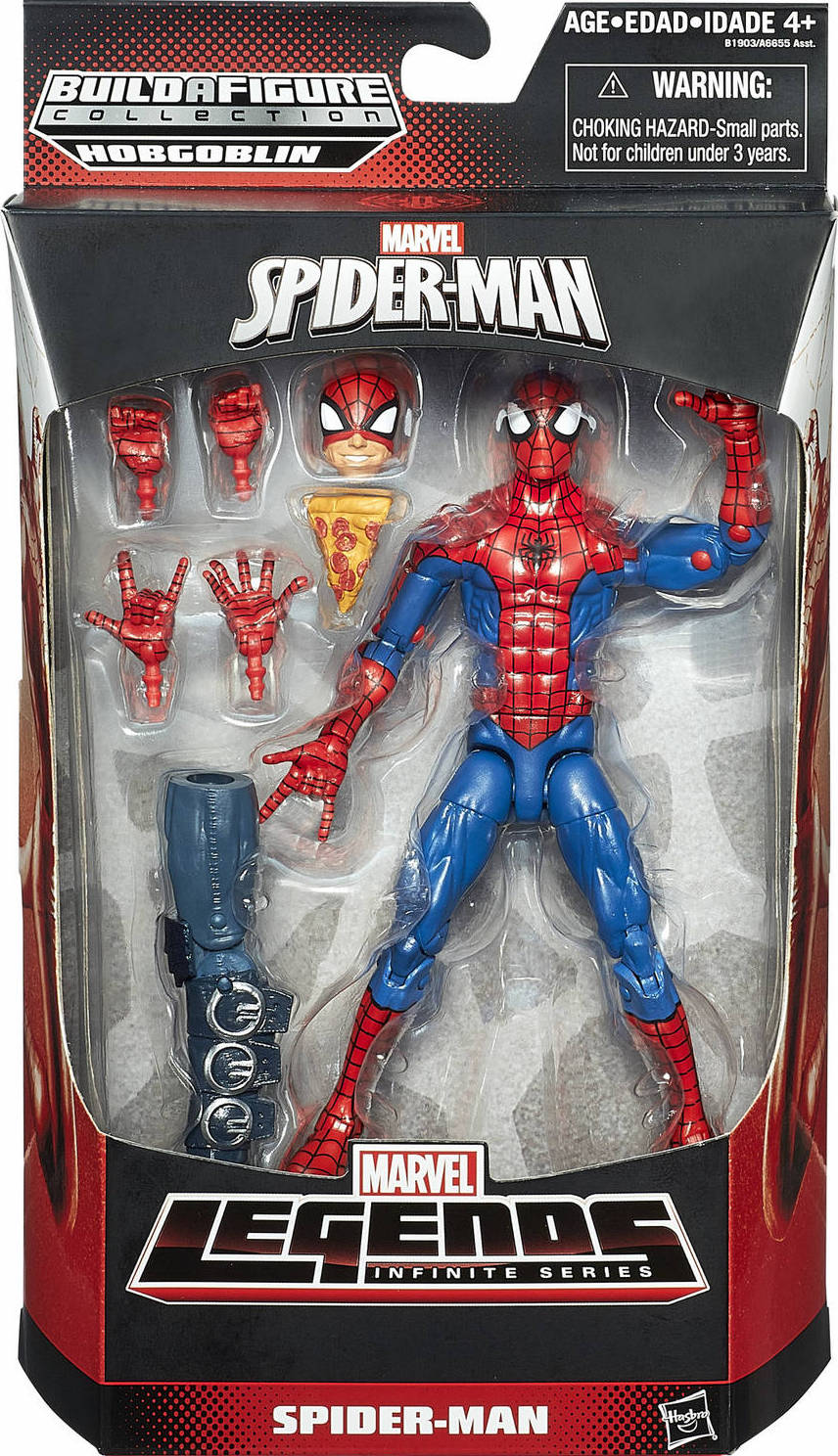 Marvel Legends 6" Inch HobGoblin BAF Wave Pizza Spider-Man Loose Complete