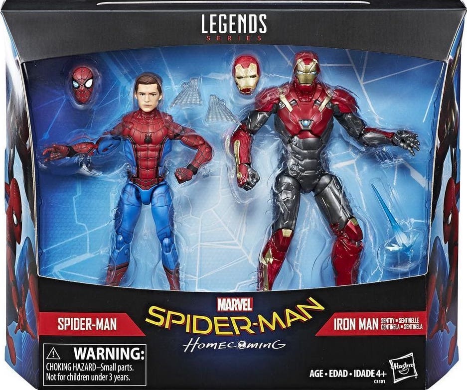 Marvel Legends Exclusives Spider Man and Iron Man Sentry 2