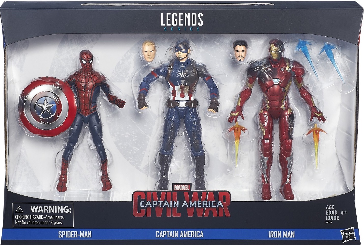 marvel legends captain america civil war 2 pack