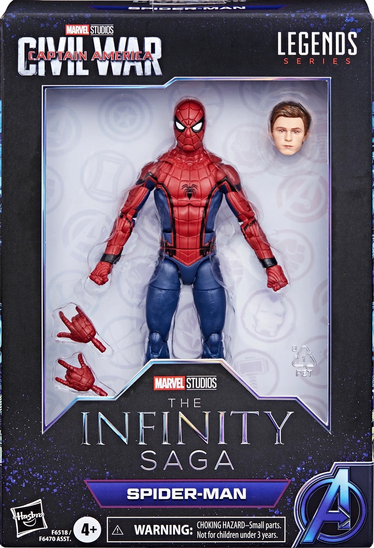 Captain America: Civil War Marvel Legends Spider-Man 6-Inch Action Figure