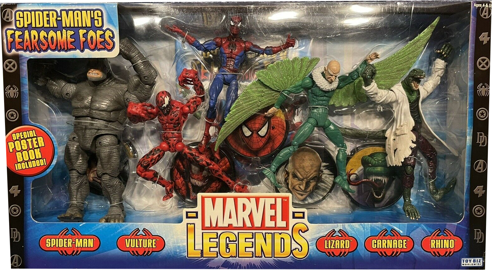 TOYBIZ SPIDER-MAN box figure 3個セット