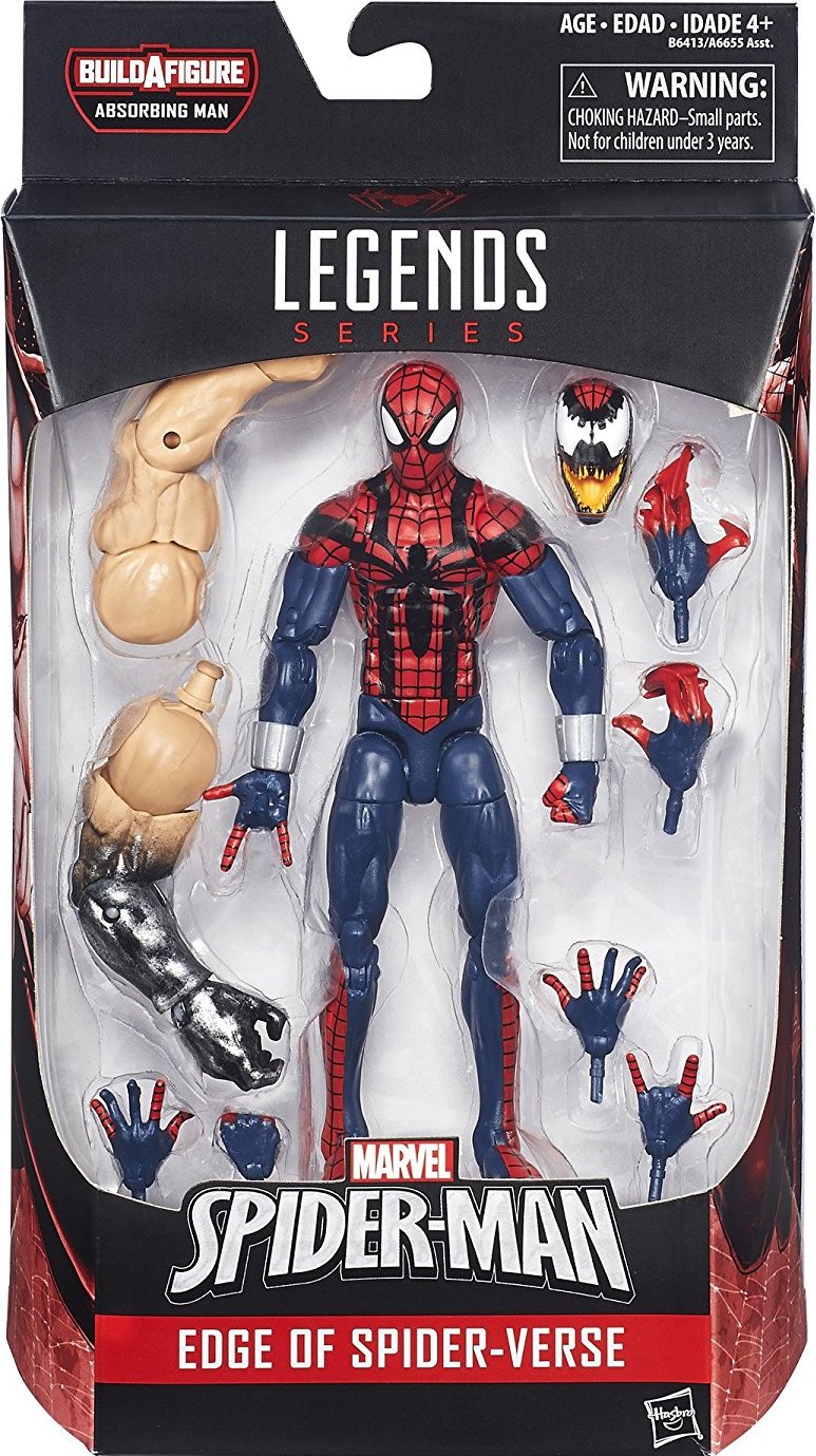 spider man into the spider verse marvel legends