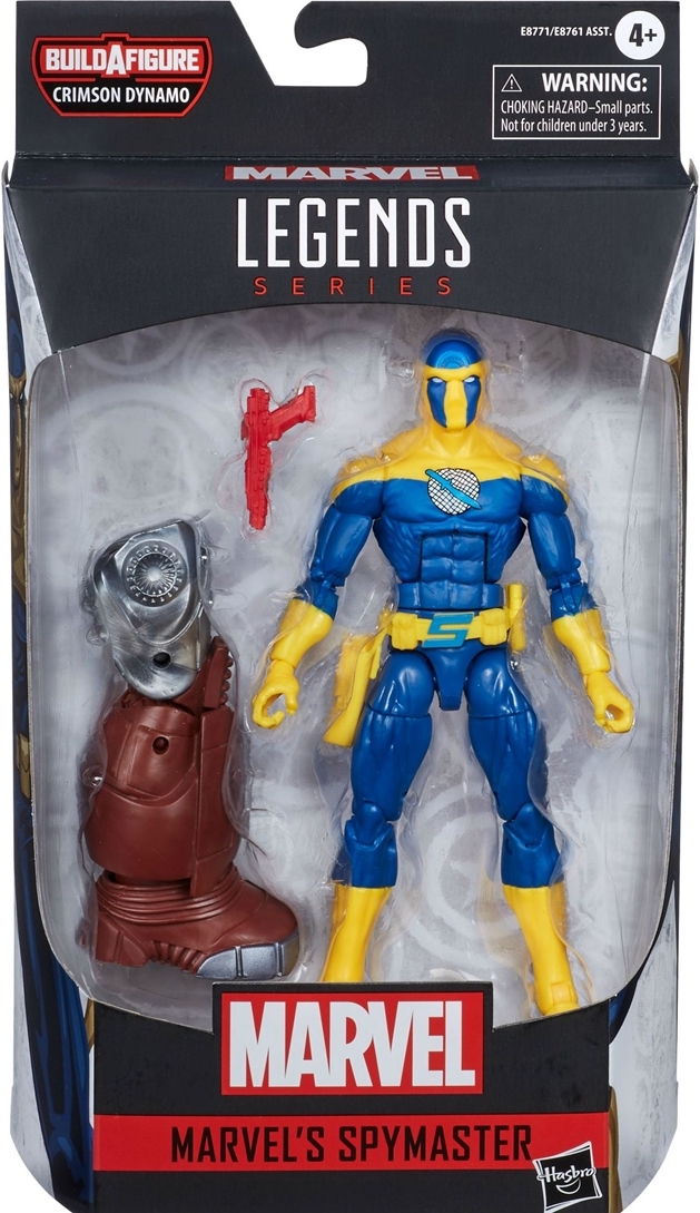 Spymaster Marvel Legends Series figura Crimson Dynamo Build-a-figura 