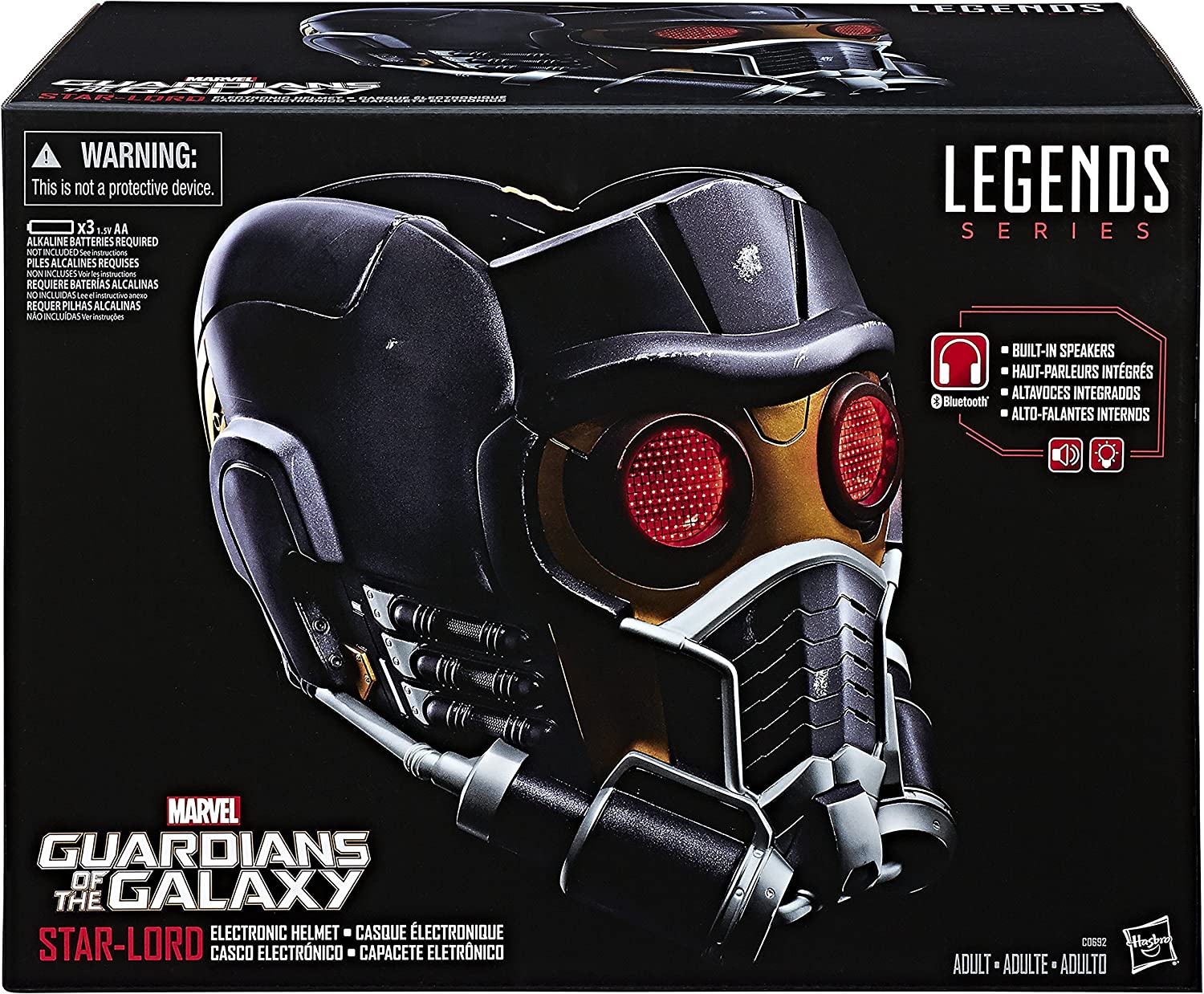 Marvel Legends Exclusives Star-Lord Helmet (Bluetooth)