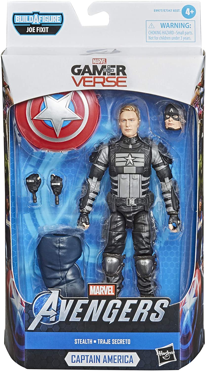 captain america stealth suit marvel legends