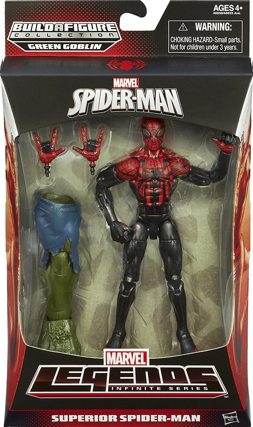 Marvel Legends Infinite Series Spiderman Green Goblin Action Figure 