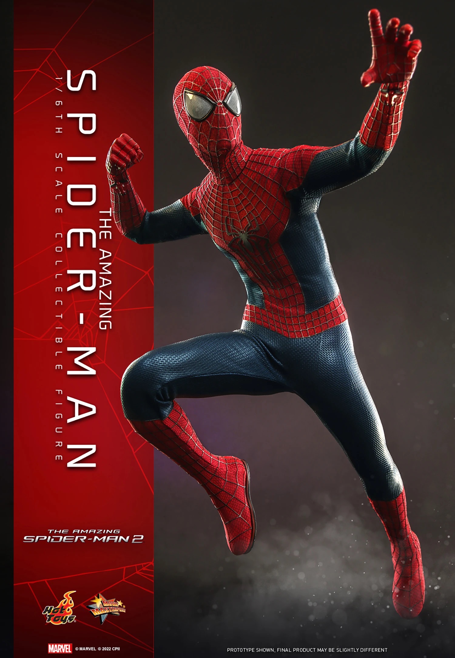 Hot Toys Marvel The Amazing Spider Man Andrew Garfield Spider Man 2 