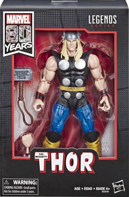 Marvel Legends 6" Comics 80 Years Classic Thor Odinson New Sealed God of Thunder 