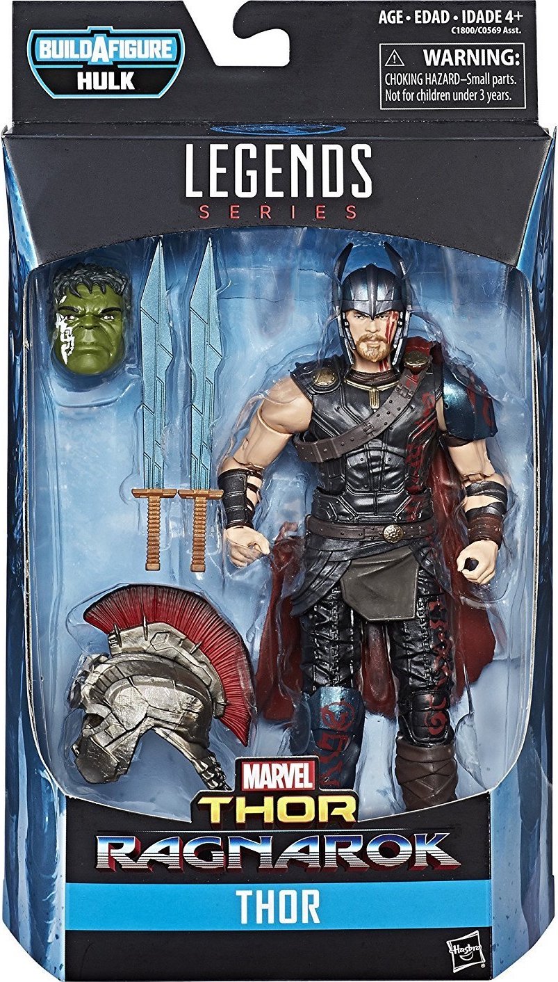 - Thor Hulk Marvel Legends BAF Series 6" Figure *FREE DELIVERY Thor Ragnarok 