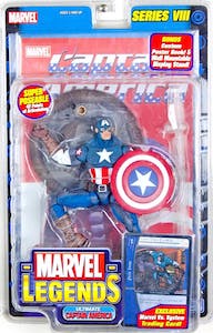 Marvel Legends Series VIII 8 Ultimate Captain America 2004 Action Figure A39 for sale online