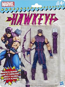 marvel legends hawkeye vintage