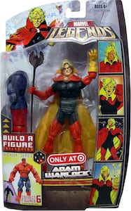 Marvel Legends Adam Warlock Red Hulk Build A Figure