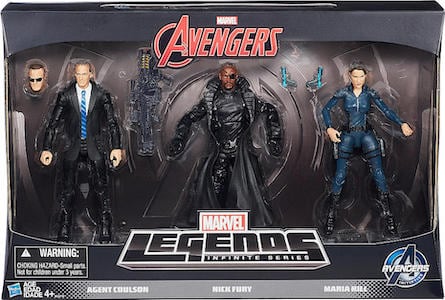 Marvel Legends Exclusives Agents of Shield 3 Pack thumbnail
