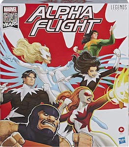 Marvel Legends Marvel Comics 80th Anniversary Alpha Flight