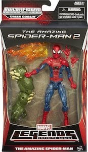 Marvel Legends Amazing Spider Man Green Goblin Build A Figure