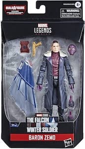 Marvel Legends Baron Zemo Flight Gear Build A Figure