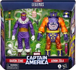 Marvel Legends Exclusives Baron Zemo and Arnim Zola 2 Pack