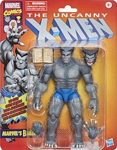 Marvel Legends X-Men: Retro Collection Beast (Gray Retro) thumbnail