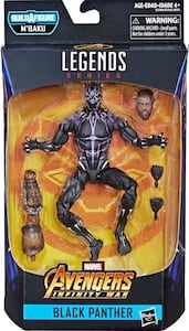 Marvel Legends Black Panther (Vibranium) M Baku Build A Figure