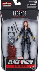 Marvel Legends Black Widow Crimson Dynamo Build A Figure