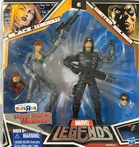 Marvel Legends Exclusives Black Widow and Winter Soldier