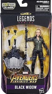 Marvel Legends Black Widow (Infinity War) Cull Obsidian Build A Figure