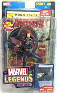 Marvel Legends Series 8 Black Widow (Red Hair)