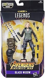 Marvel Legends Black Widow (UK) Thanos UK Build A Figure