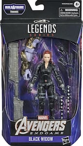 Marvel Legends Black Widow (UK) Armored Thanos UK Build A Figure