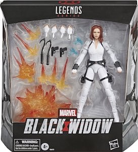 Marvel Legends Exclusives Black Widow (White Outfit) thumbnail