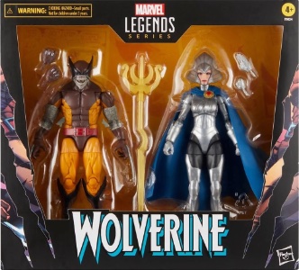 Marvel Legends Exclusives Brood Wolverine vs Lilandra