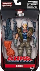 Marvel Legends Cable Sasquatch Build A Figure