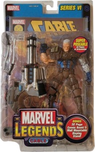 Marvel Legends Series 6 Cable (Brown Pants)