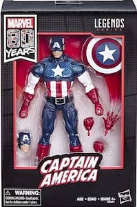Marvel Legends Marvel Comics 80th Anniversary Captain America thumbnail