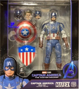 Mafex Marvel Captain America (Classic Suit)