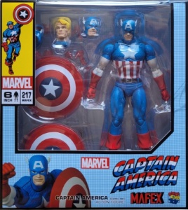 Mafex Marvel Captain America (Comic Version)