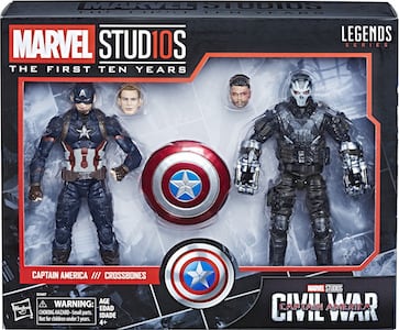 Marvel Legends Marvel Studios 10th Anniversary Captain America & Crossbones thumbnail