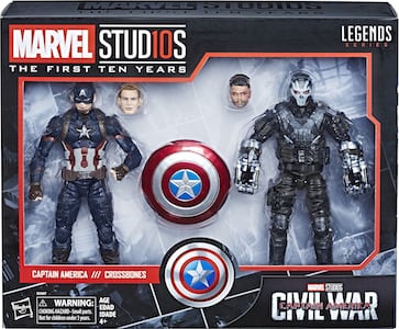 Marvel Legends Marvel Studios 10th Anniversary Captain America & Crossbones