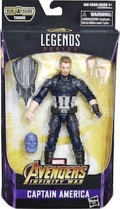 Marvel Legends Captain America (Infinity War) Thanos Build A Figure