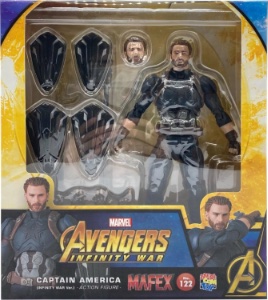 Mafex Marvel Captain America (Infinity War Version)