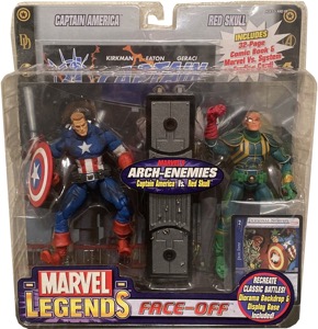 Marvel Legends Face Off Captain America vs Baron Strucker (Variant)