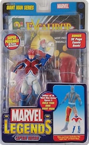 Marvel Legends Captain Britain Giant Man Build A Figure