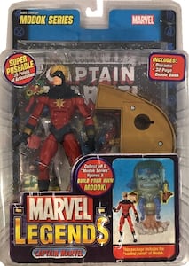 Marvel Legends Captain Marvel Modok Build A Figure