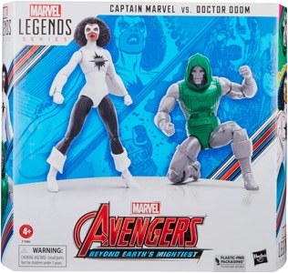 Captain Marvel vs Doctor Doom 2 Pack